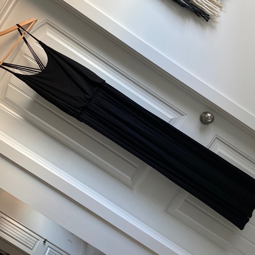 MIX a black maxi summer dress